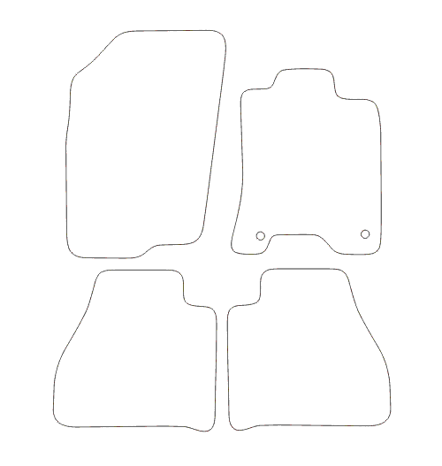 Mercedes X Class Car Mats (2018 Onwards)